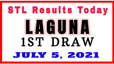 stl laguna result today 9pm|PCSO Official .